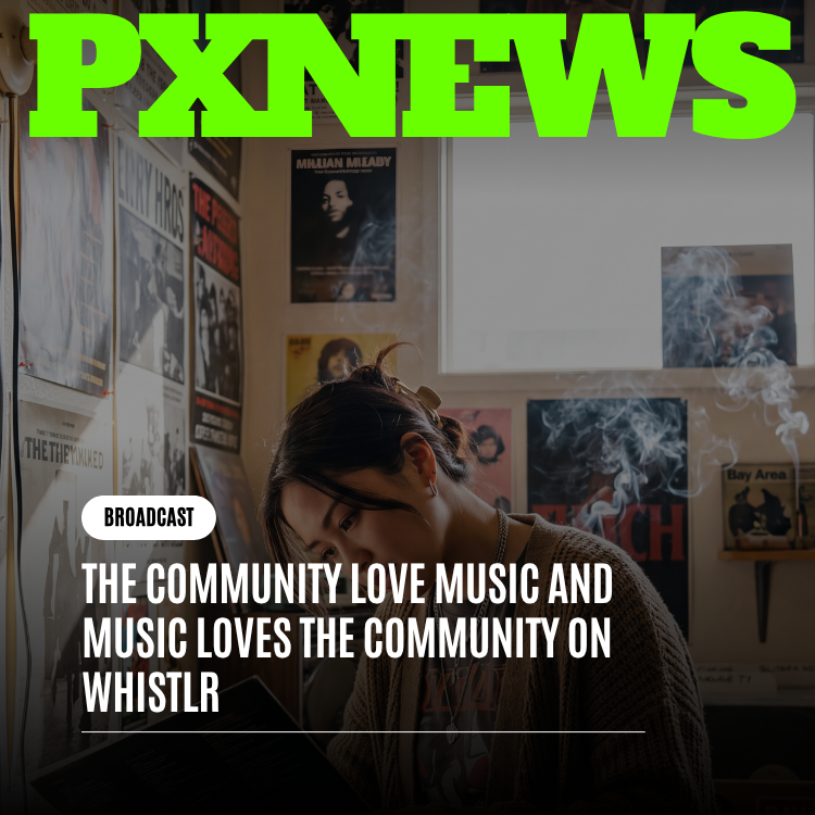 The Community Loves Music, and Music Loves the Community, on Whistlr